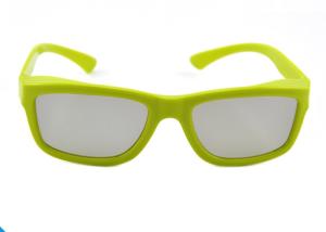 China Green Color Cinemas 3D Glasses For Passive 3D TVs,Adult Sized Passive Circular Polarized 3D Glasses factory