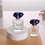 Luxury Customized Empty Transparent Perfume Bottle Hexagonal Glass Perfume