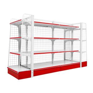 China Grocery Store Gondola Wire Display Shelving Retail Stores Supermarket Shelf factory