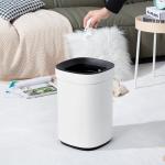 30L Rectangle Household Stainless Steel Waste Bin Durable and Sustainable Big
