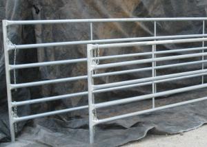 China Hot Dipped Galvanized Corral Panel, Chain Latch, 12 Ft Corral fencing factory