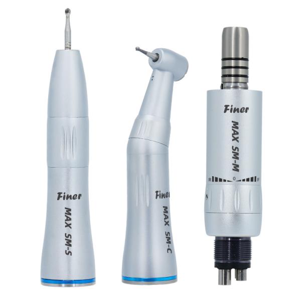 Dental Inner Water Spray Low Speed Handpiece Kit Contra Angle Straight Handpiece