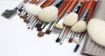 2016 Full Foundation Makeup Brush Kits With Natural Hair And Sliver Copper