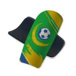 3D Sublimation Coated Soccer Shinguard Custom Sublimation Leg Guard For Kids And