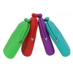 Multi-Usage Ladies Girls Silicone Jelly Pouch For Card /Coin/ Eye Glass / Makeup