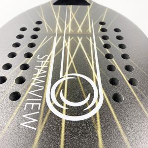 China Customized Logo Beach Paddle Rackets Carton 3K Beach Ball Tennis Padel Racket factory