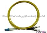 Data Center Singlemode Fiber Optic Jumper LC To ST Fiber Patch Cable Low