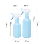 Custom 500ml Spray Bottle Hexagonal Design For Hydration Plant Care