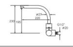 Earthenware Ammunition Cartridge Metering Faucet For Kitchen And Dish Refurbishm