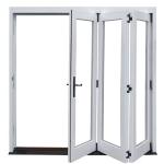 Modern Design Folding Screen Soundproof Glass Aluminium Bifold Windows With ≤2.1