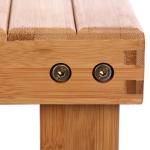 100% Natural Bamboo Home Furniture , Wooden Shoe Shelving Unit 87 X 28 X 45 Cm