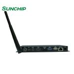 Premium CMS Metal Advertising Media Player Support 4G LTE SIM Card