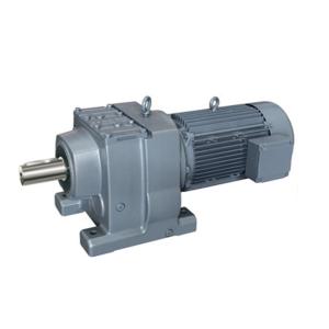 China R Type Transmission Bevel Helical Gearbox factory