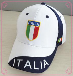 China Flat Embroidering Logo White Baseball Cap , Blue Eyelets Buckle Closure Summer Baseball Hats factory