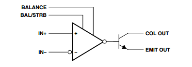 LM311P electronic integrated circuit DIFFERENTIAL COMPARATORS WITH STROBES