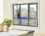 Two Way Opening Large Tilt And Turn Windows , Grey Color Double Glazed Aluminium
