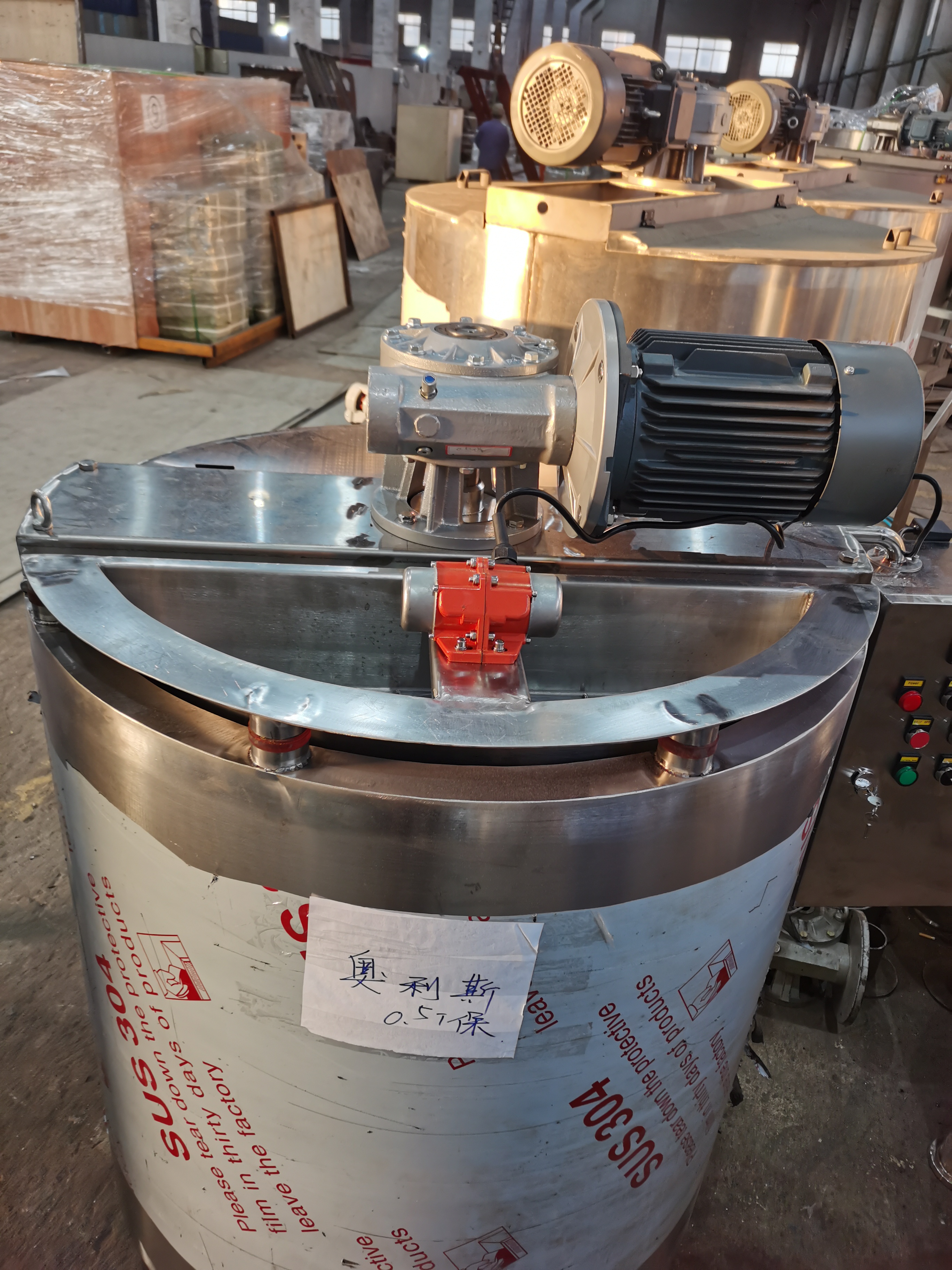 100L 1000L Chocolate Melting Pot Food Chocolate Depositor Machine