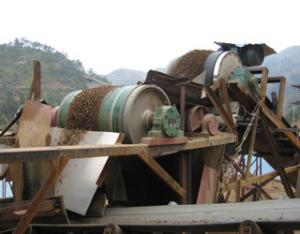 China 7.5KW Wet Drum Magnetic Separator High Intensity Dry Type Large Capacity factory