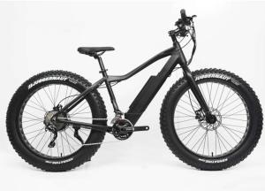 China 26 Inch Electric Assist Fat Bike Disc Brake 48V 500W 30 Speed Alloy Frame factory