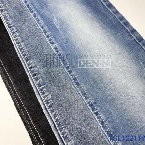 China 407gsm Indigo Black Jeans Fabric Heavy Weight Polyester Denim 12oz factory