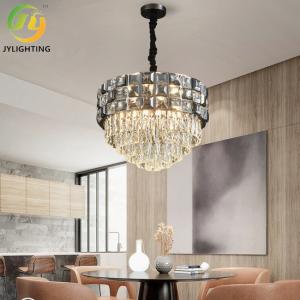 China D50cm Metal Crystal Pendant Light Luxury Indoor Residential factory