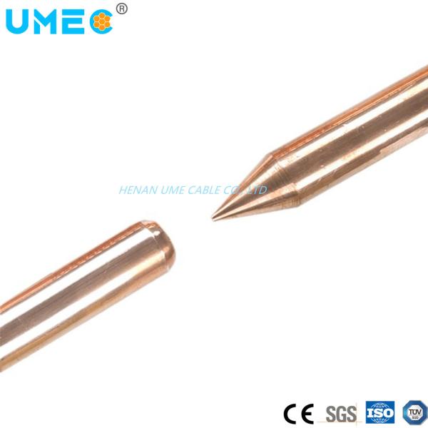 None Sheath Material Copper Clad Steel Copper-Bonded Ground Rods for Customized