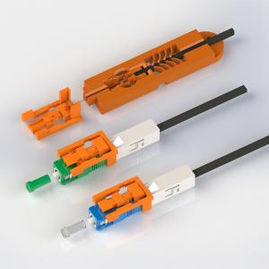 China WANs IEC 2009 SC APC UPC Fiber Optic Fast Connector factory