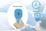 Medical Infrared Forehead Thermometer , IR Temperature Gun High Accuracy