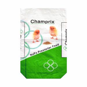 China Bopp Animal Feed Bags 20kg 25kg 50kg Deer Cattle Laminated Plastic PP Woven Bag factory