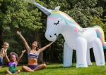 Kids Inflatable Water Toys , Ginormous Blow Up Unicorn Yard Sprinkler