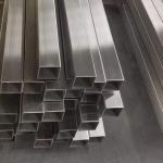 180 Grit Polished Stainless Steel Rectangular Pipe Brush Finish 1.5mm