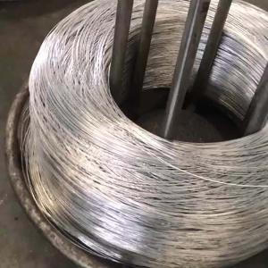 China 1.2 1.6 2.0mm Diameter Galvanized Iron Steel Wire Coils Hot Dipped 280g/M2 factory