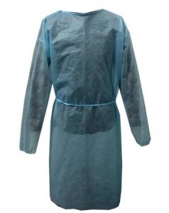 China Visitor Medical Protective Suit PP PE laminated Waterproof Isolation Gown factory