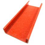 Industrial FRP Channel Shaped Profiles For Fiberglass Ladder Architectural