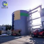 Agricultural Storage Bolted Steel Water Tanks Low Maintenance Corrosion