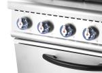 Easy Clean 920mm 25.8kw Stainless Steel Cooking Equipment