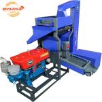 DONGYA AGRO 16hp Commercial Water Cooled diesel Type Rice Mill Machine with
