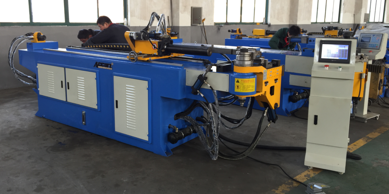 PLC Mandrel Manual Hydraulic Pipe Bender 3.5 Inches Capacity 89Mm