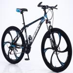 26 Inch Aluminum Mountain Bike , Hard Frame Disc Brake Racing Mountain Bike