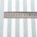 Multi Colored Striped Cotton Material , Breathable 160gsm Cotton T Shirt Fabric