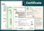 No Formaldehyde SPC Wood Flooring Vinyl Plank 4mm 5mm 6mm Easy To Clean