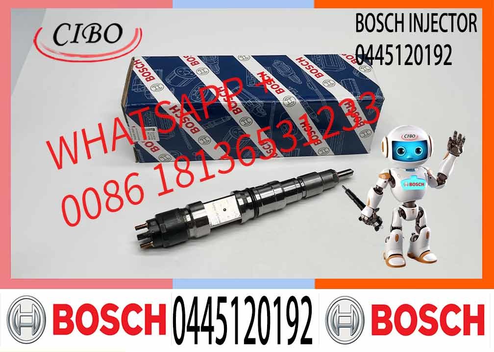 0 445 120 192 Common Rail Injector Nozzle 0445 120 192 Diesel Fuel Injection System 0445120192 for Bosh