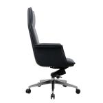 PU High Back executive black leather office chair Lumbar Support