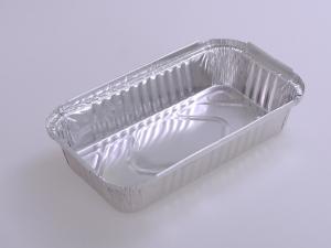 China Odorless Aluminium Foil Containers With Lids 158 * 106 * 28.5mm Environment Friendly factory