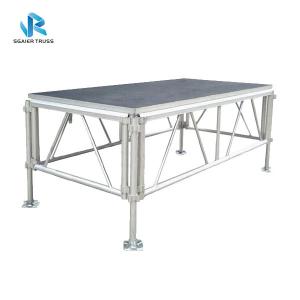 China Sgaier Concert Stage Equipment 750kgs / M2 Loading Capacity Easy To Assemble factory