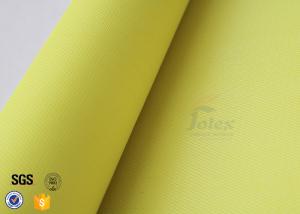 China Welding Protection PU Coated Fiberglass Fabric 530g 550 Degree C Fire Blanket factory