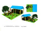 2017 Chinese Trampoline Game/ Children Indoor Trampoline Park /New Design