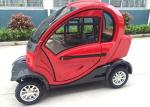 230Kg 60V Mini Electric Car scooter steering wheel ABS with 45Ah battery Disc