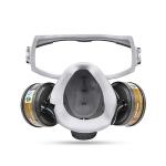 Rubber Gas Respirator Mask , N95 Gas Face Mask Small Breathing Resistance