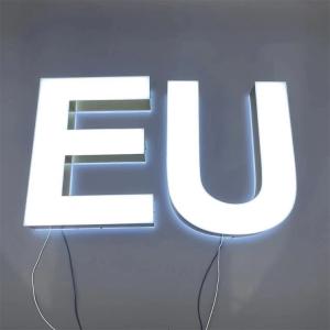 China Manufacturers Customize High Quality Shop Advertising Signboard Acrylic Luminous Words factory